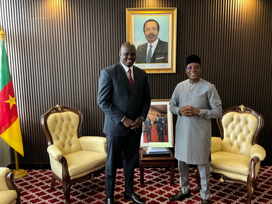 Cameroun/ Le nouveau représentant pays de Population Services International, Dr Koko Daniel  reçu  par le Ministre de la Santé Publique