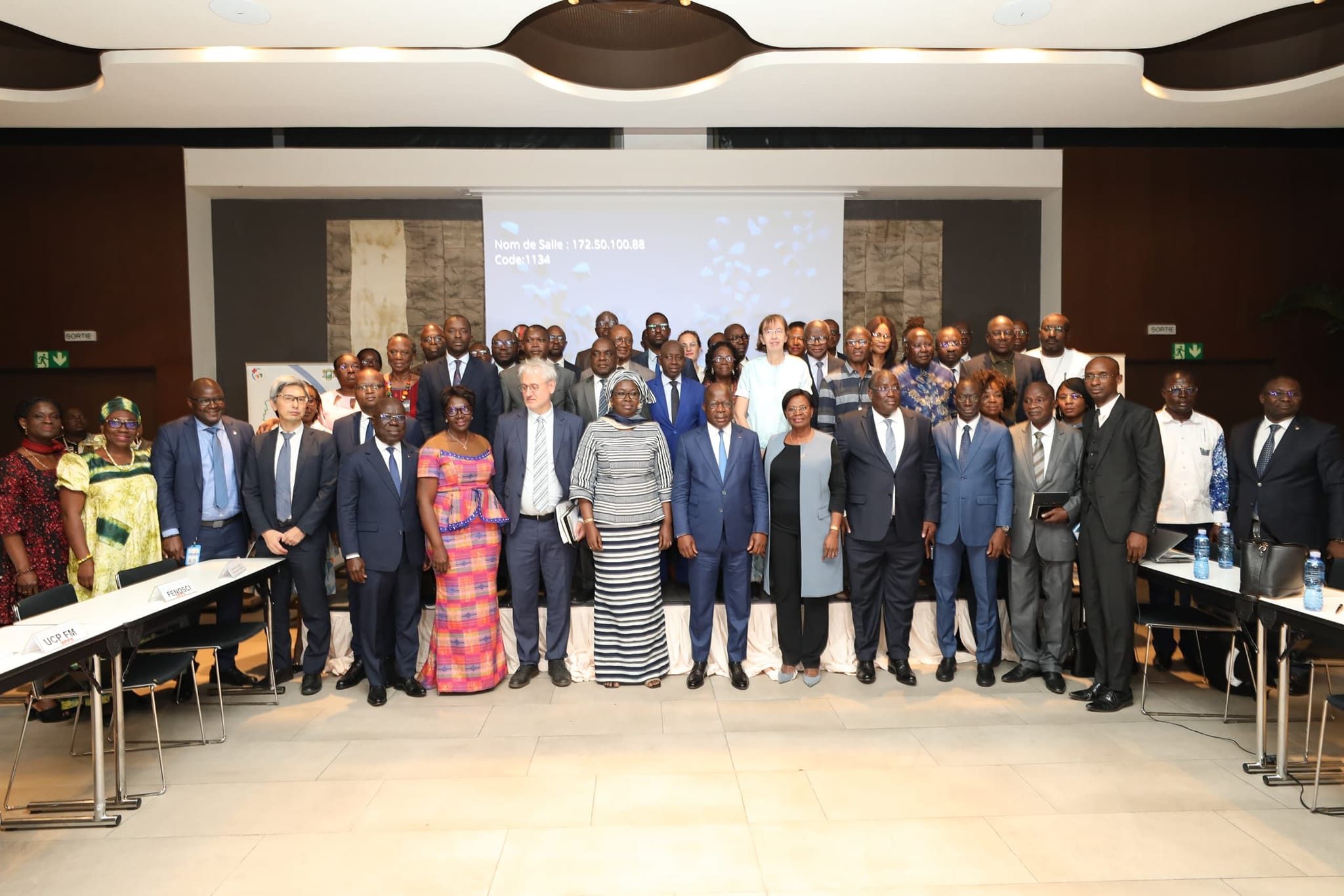 Cote d'Ivoire/ Mécanisme de Coordination du secteur de la santé,  Pierre Dimba échange avec les partenaires techniques et financiers