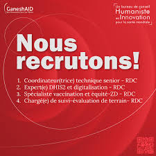 GaneshAID recrute les spécialistes de santé en RDC
