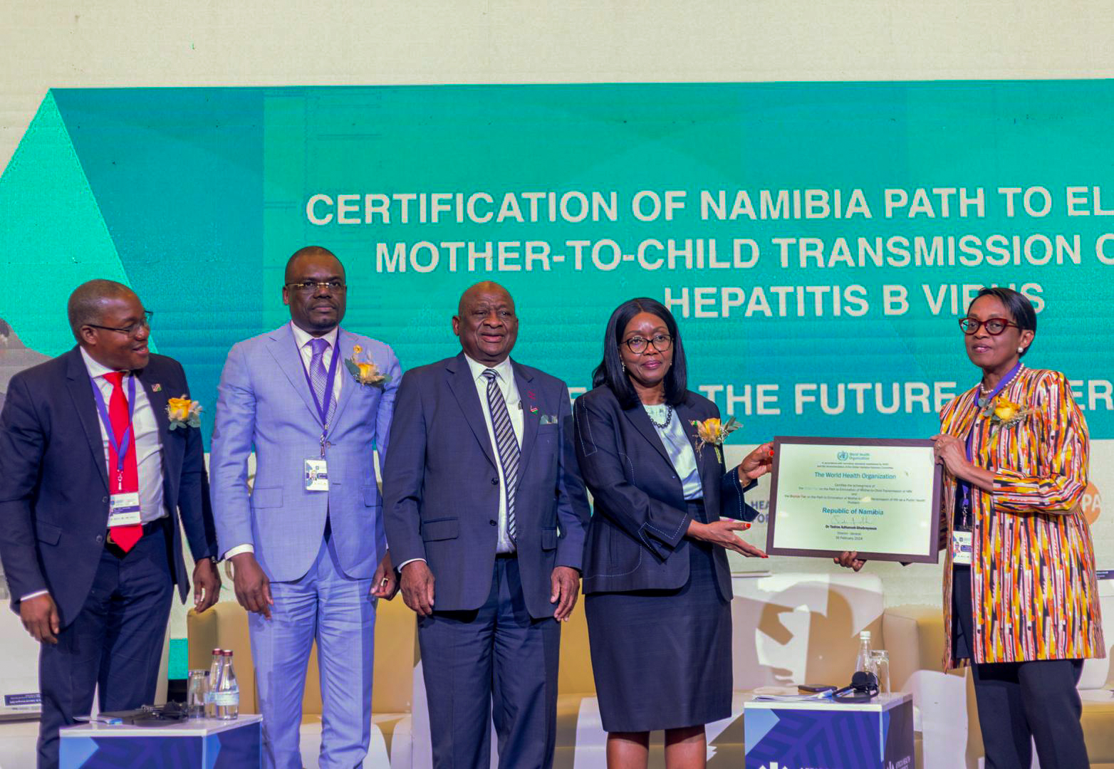 Namibie : Le pays franchit une étape importante dans l’élimination de la transmission mère-enfant du VIH et de l’hépatite B