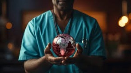  l'Afrique répresente  1 % des dépenses mondiales de santé, et supporte près de 22 % du fardeau mondial de la maladie.